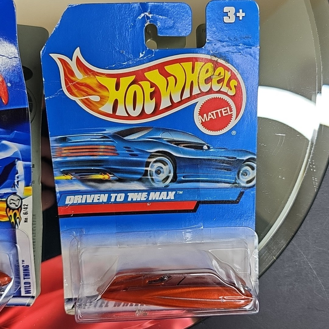 Wild Thing Hot Wheels One Sealed And One Opened 2002 Date Stamps