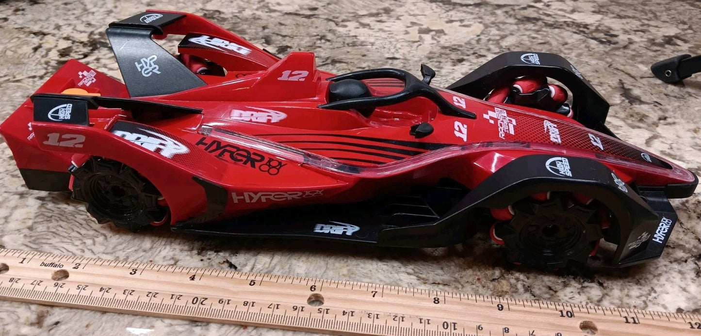 Hyper Toy F1 RC Car For Parts Untested See Description  CH