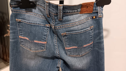 Size 6 / 28 Lucky Brand Sofi Capri Womens Jeans Stretchy CN