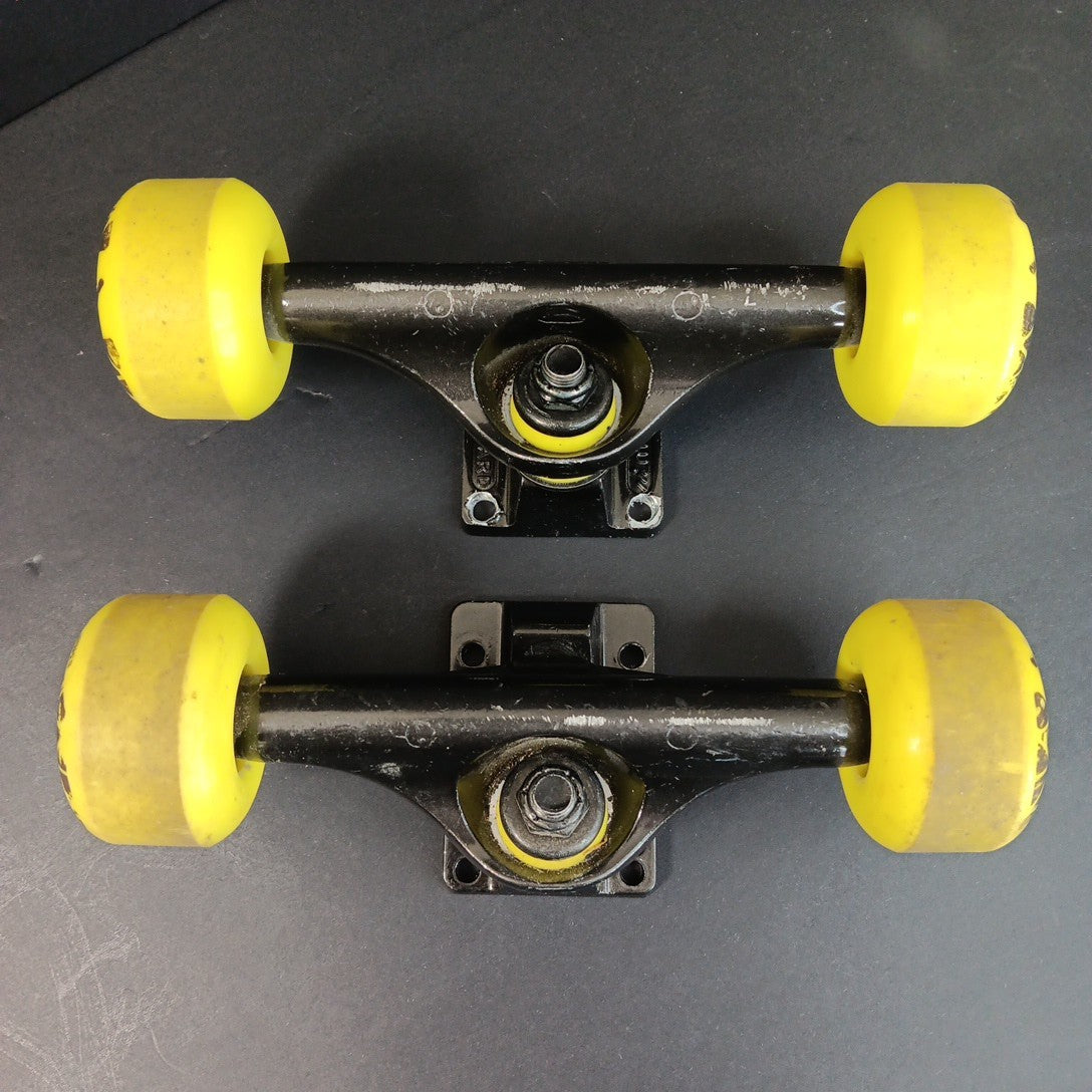 MORFBOARD Morf Board Replacement Skate Trucks 53mm - Set of 2 - Yellow