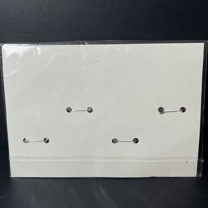 Anime Button 4pc Set Bad Bunz 5.6cm Assorted Characters NEW Sealed Package CN