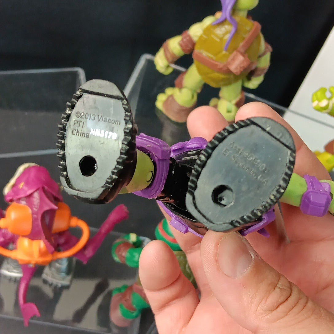 Teenage Mutant Ninja Turtles TMNT Action Figures Set Of 8 Figurines 2012-13 CN