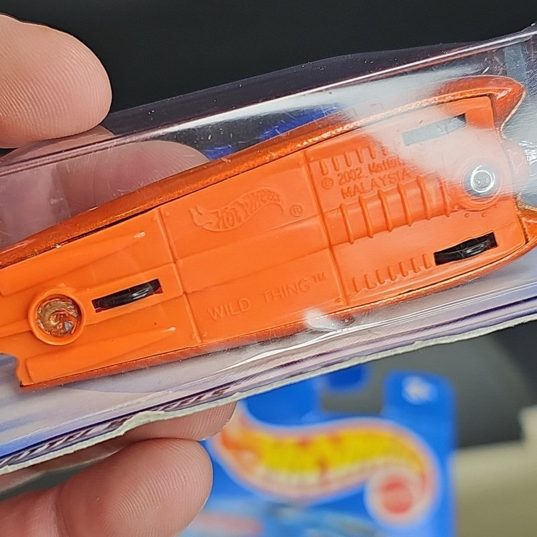 Wild Thing Hot Wheels One Sealed And One Opened 2002 Date Stamps