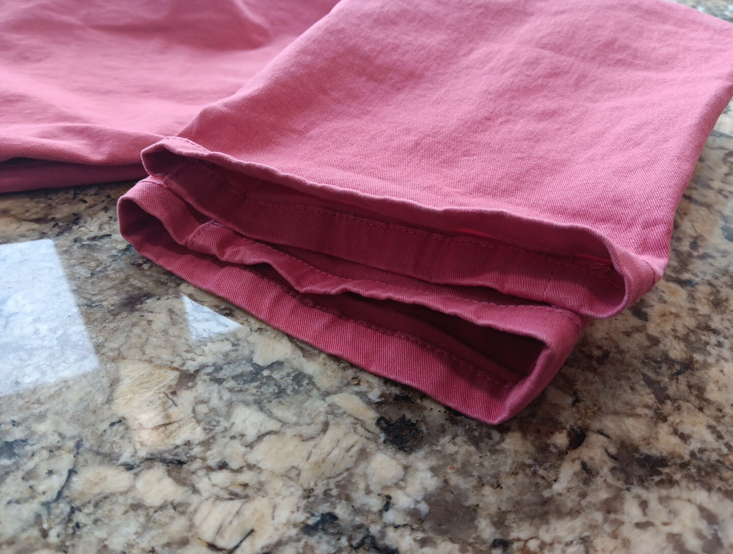 Size 8 Calvin Klein Skinny Crop Pink Jeans Casual Stretch Cotton Denim EPOC VN