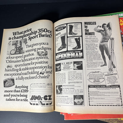 Vtg. 9x Motor Cycle Mechanic Magazines 1973 - 1976 Bikes Printed In England