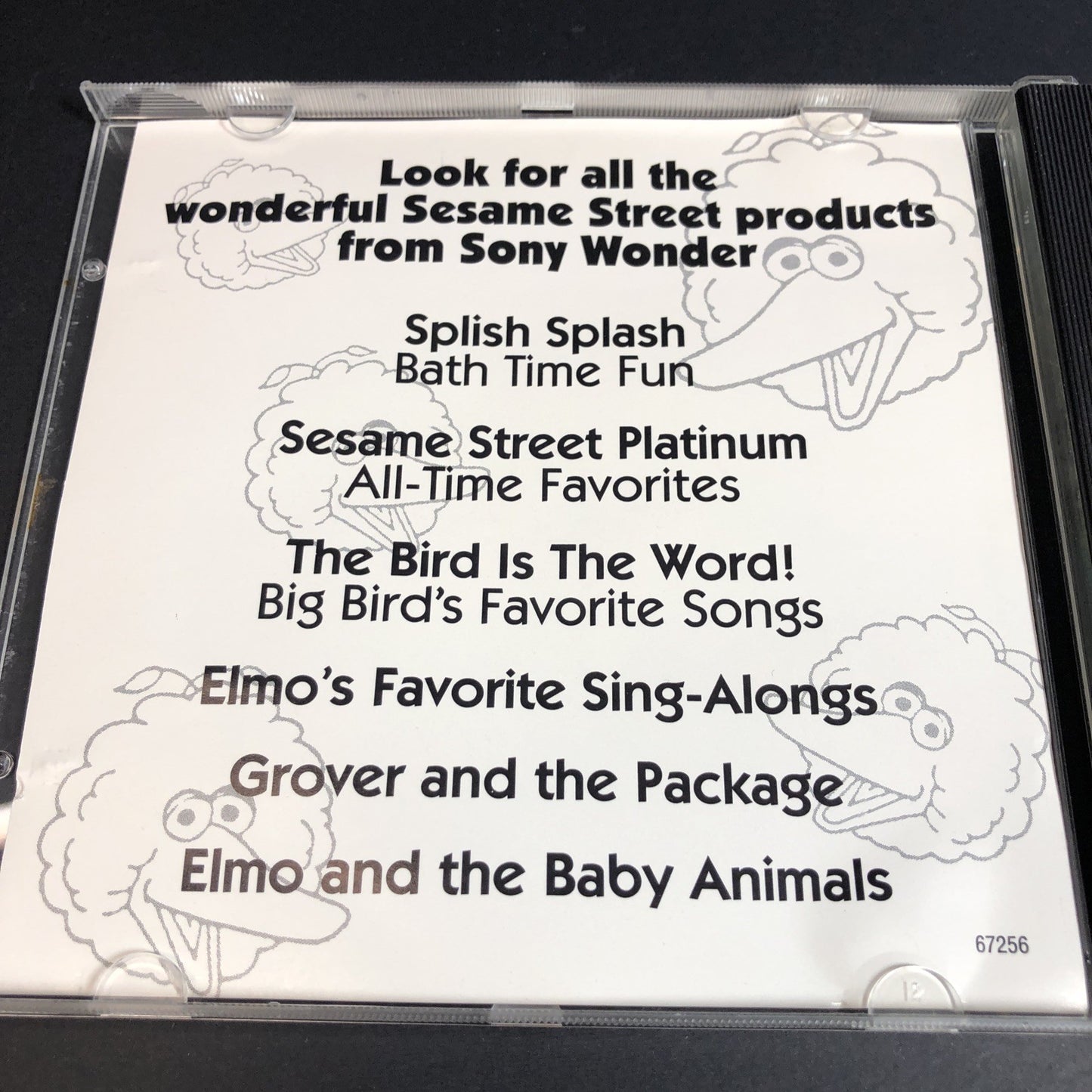 Sesame Street The Bird Is The Word! Big Bird’s Favourite Songs CD 1995 CA