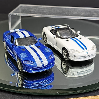Skyline GT-R, Ferrari F40 And Two Dodge Vipers RT/10 And GTS Diecast Cars CN