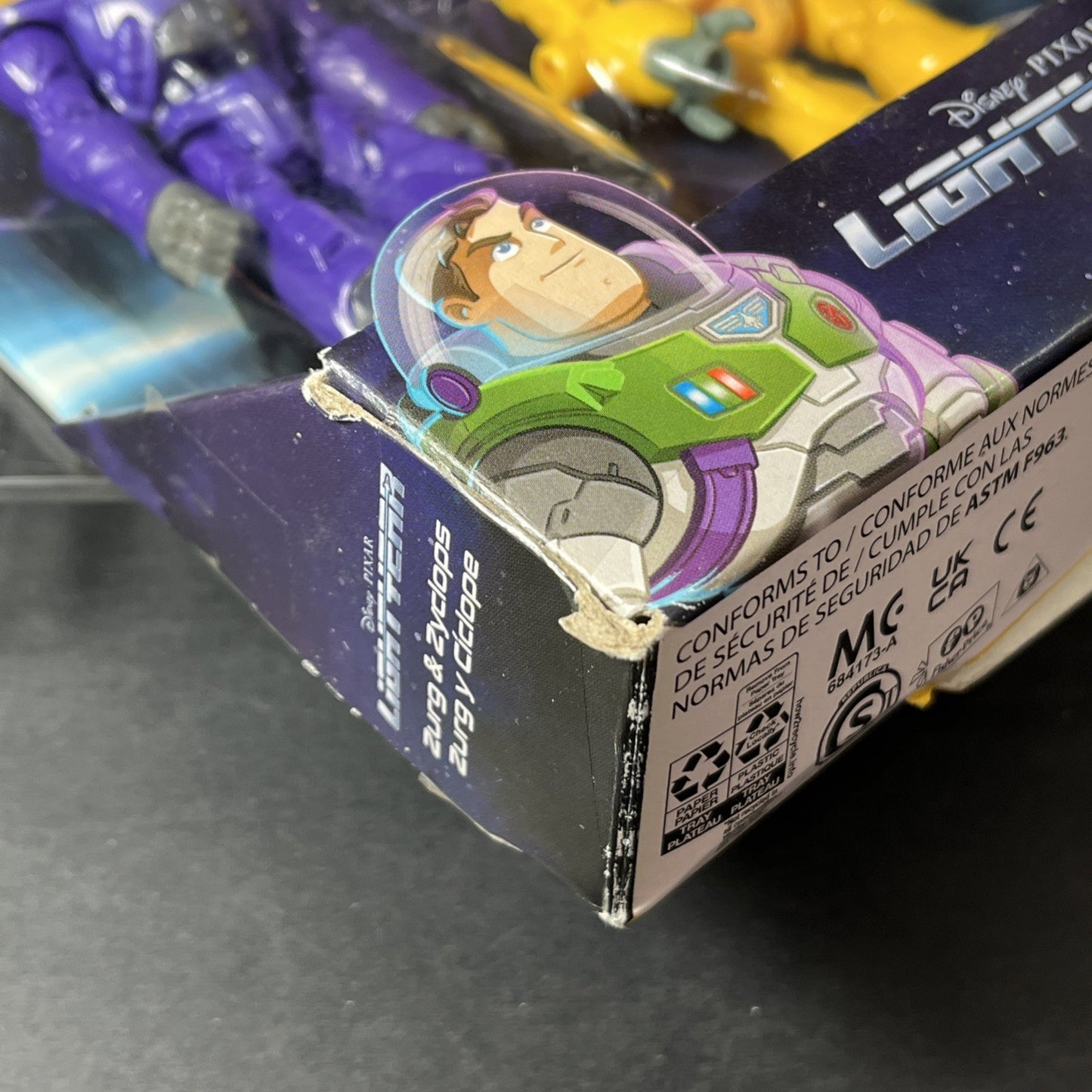 Disney Pixar Lightyear Action Figures Set of 2 Fisher-Price Mattel Imaginext CN