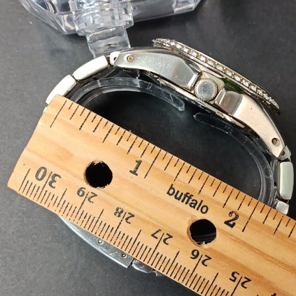 Fossil Riley ES3202 Women 37mm Stainless Steel Analog Dial Quartz Watch Chips