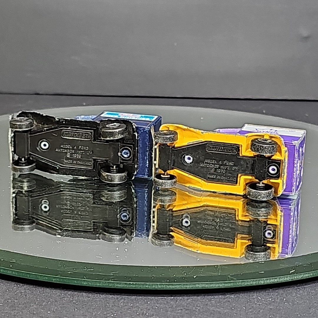 Vintage Matchbox Delivery Trucks 2pcs Sydney Kings Kelloggs Rice Krispies