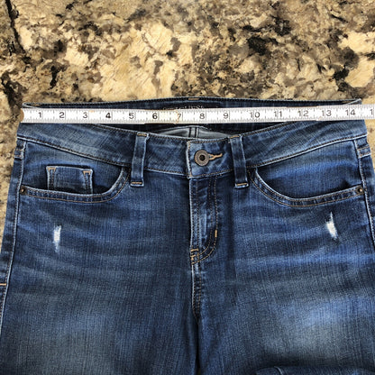 Size 28 X 30.5 Guess 1981 Womens Jeans Brittney Skinny Blue MX