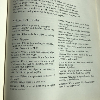 Vintage Reader Digest 1000 Family Games Hardcover Book 1972 Fun Learning CA