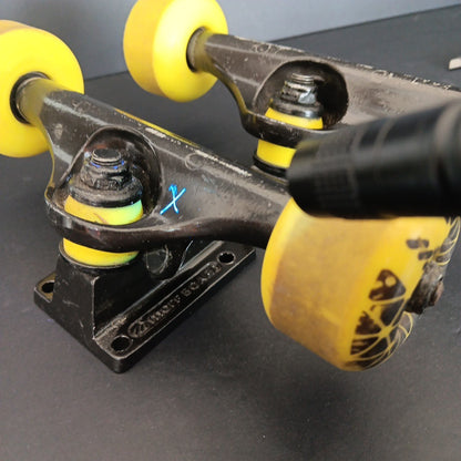 MORFBOARD Morf Board Replacement Skate Trucks 53mm - Set of 2 - Yellow
