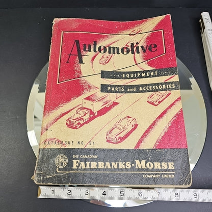 1937-53 Fairbanks-Morse Automotive Equipment and Accessories Catalogue No. 54