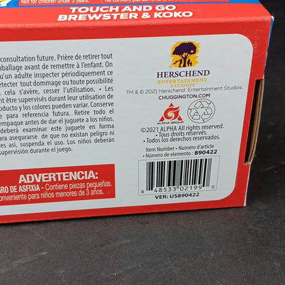 Chuggington Motorized Series Touch And Go Brewster & Koko Sealed New In Box