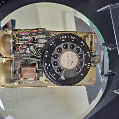 Northern Electric Rotary 1961 Wall Telephone #554 With Cord, Untested, Canada