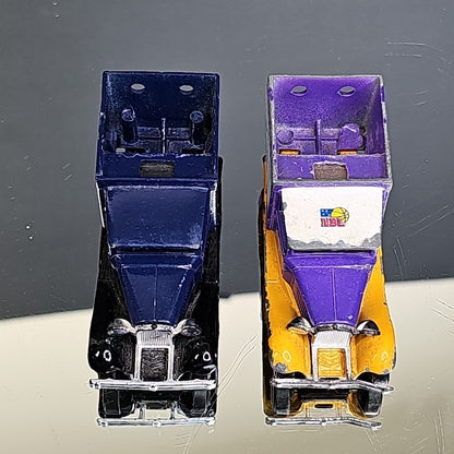 Vintage Matchbox Delivery Trucks 2pcs Sydney Kings Kelloggs Rice Krispies