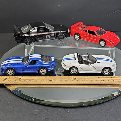 Skyline GT-R, Ferrari F40 And Two Dodge Vipers RT/10 And GTS Diecast Cars CN