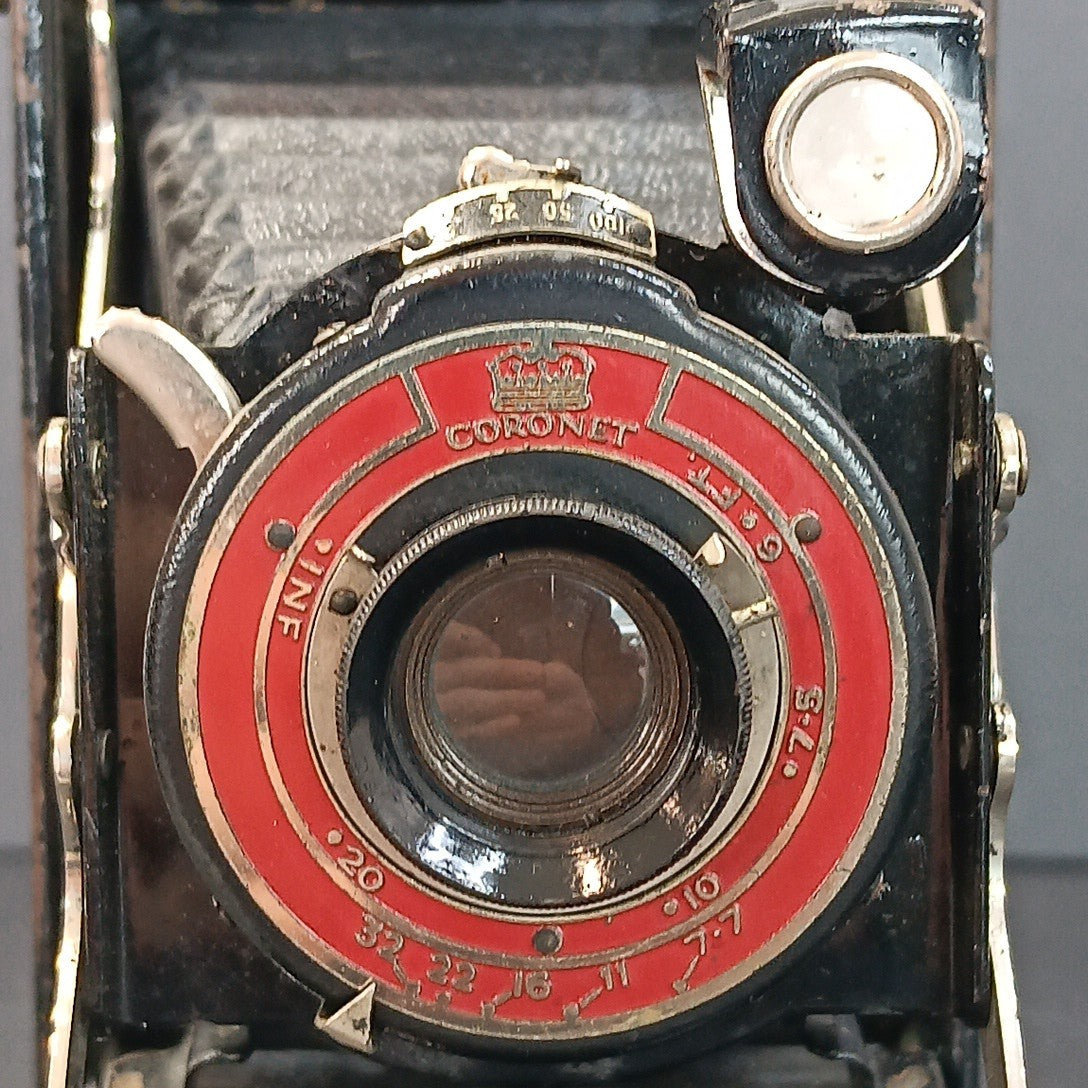 Coronet "Patent Pending" Antique Camera RARE Early Example Highly Collectable UK