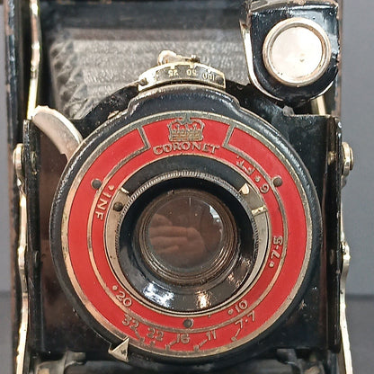 Coronet "Patent Pending" Antique Camera RARE Early Example Highly Collectable UK