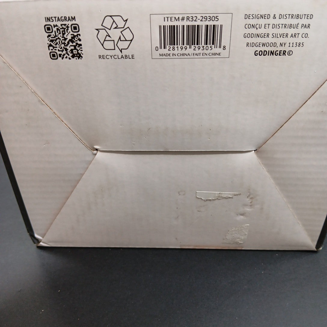 Set Of 4 Crystal Godinger Dublin Espresso Cups Shannon Glasses Mugs CN