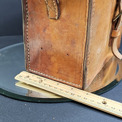 Automatic Electric West Test Set Lineman Phone 1950s W/ Leather Case D-780536-A