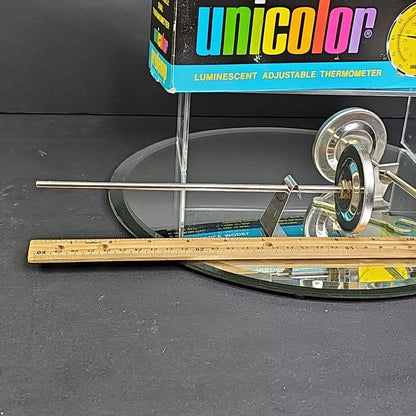 TWO Unicolor Protemp Thermometer Cat 348 Photo Lab Adjustable Luminescent