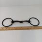 Horse Bridal Bit Single Jointed Loose Ring Snaffle Western 12” Equestrian  X
