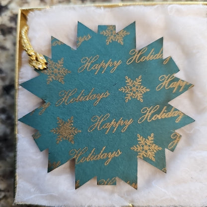 New York Islanders Christmas Ornament Officially Licensed Made In USA