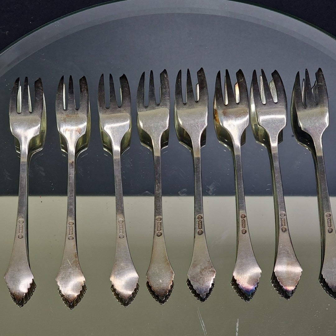 Gero 90 Collectible Forks Set Of 8pcs 5.5inch Netherlands