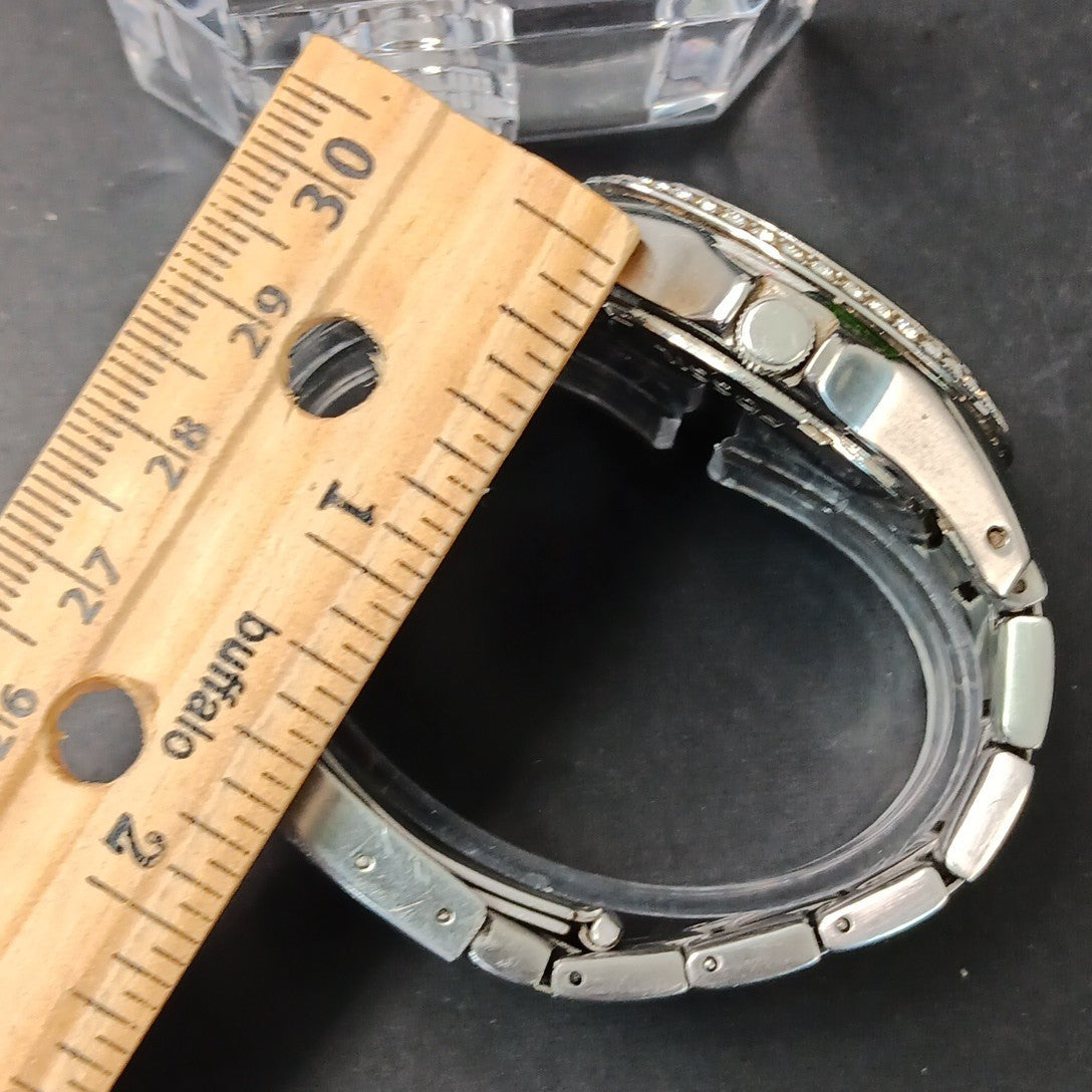 Fossil Riley ES3202 Women 37mm Stainless Steel Analog Dial Quartz Watch Chips