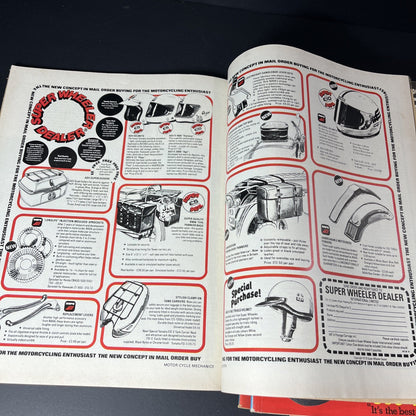Vtg. 9x Motor Cycle Mechanic Magazines 1973 - 1976 Bikes Printed In England