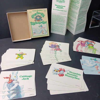 Vintage Parker Brother Cabbage Patch Kids CPK Card Game 1984 Complete in Box