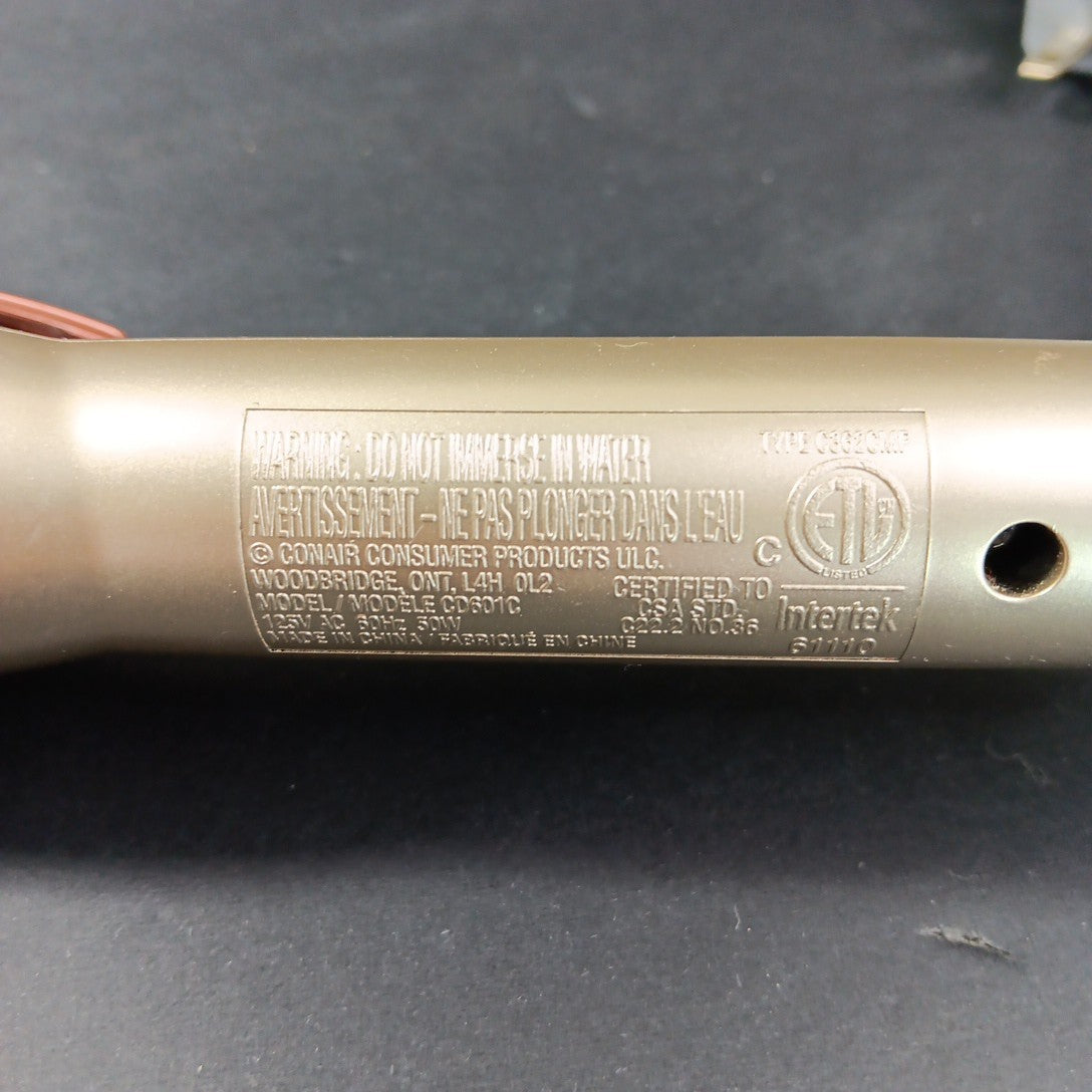 Infiniti Pro By Conair Titanium Ceramic Curling Iron 1 1/4 In CD601C WORKS CN