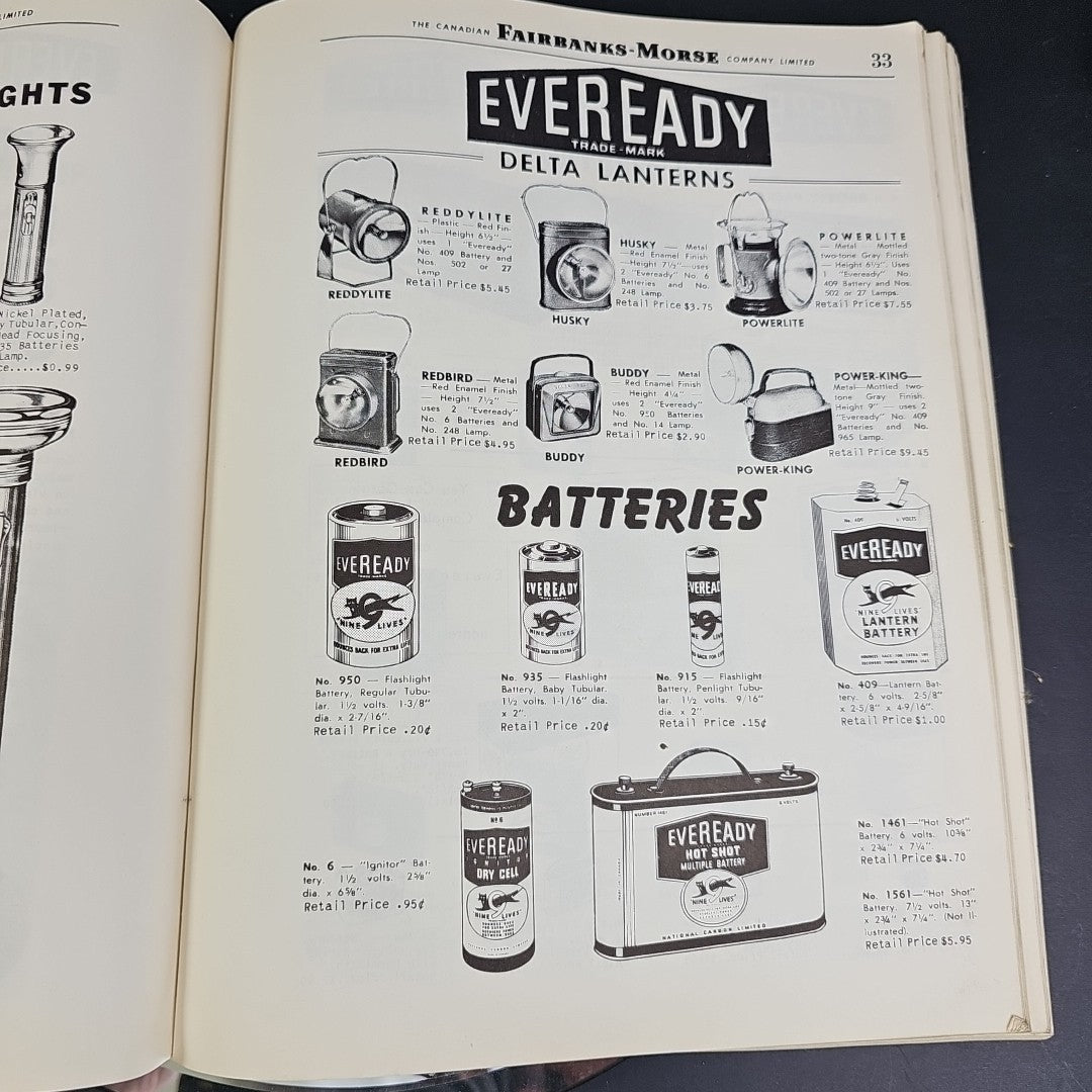 1937-53 Fairbanks-Morse Automotive Equipment and Accessories Catalogue No. 54