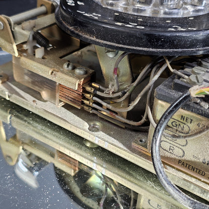 Northern Electric Rotary 1961 Wall Telephone #554 With Cord, Untested, Canada