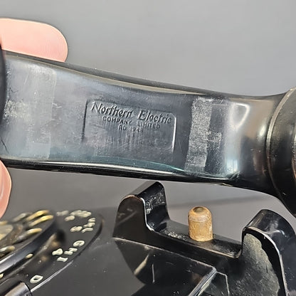 Rare Northern Electric Rotary Desktop Telephone 79/100 1950s Untested