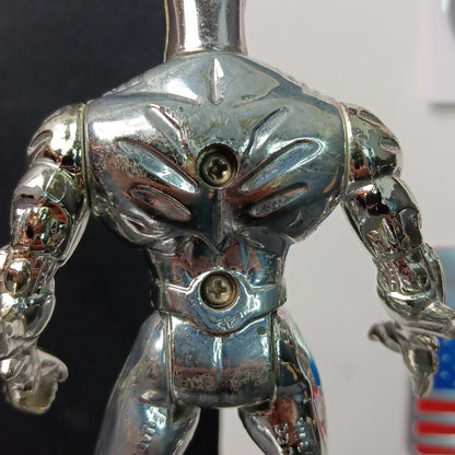 Batman Silver Metallic Suit DC Comics Vintage 1996 5" Figure