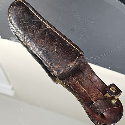 Solingen H 20 Germany Knife With Interesting Marking And Sheath Rare