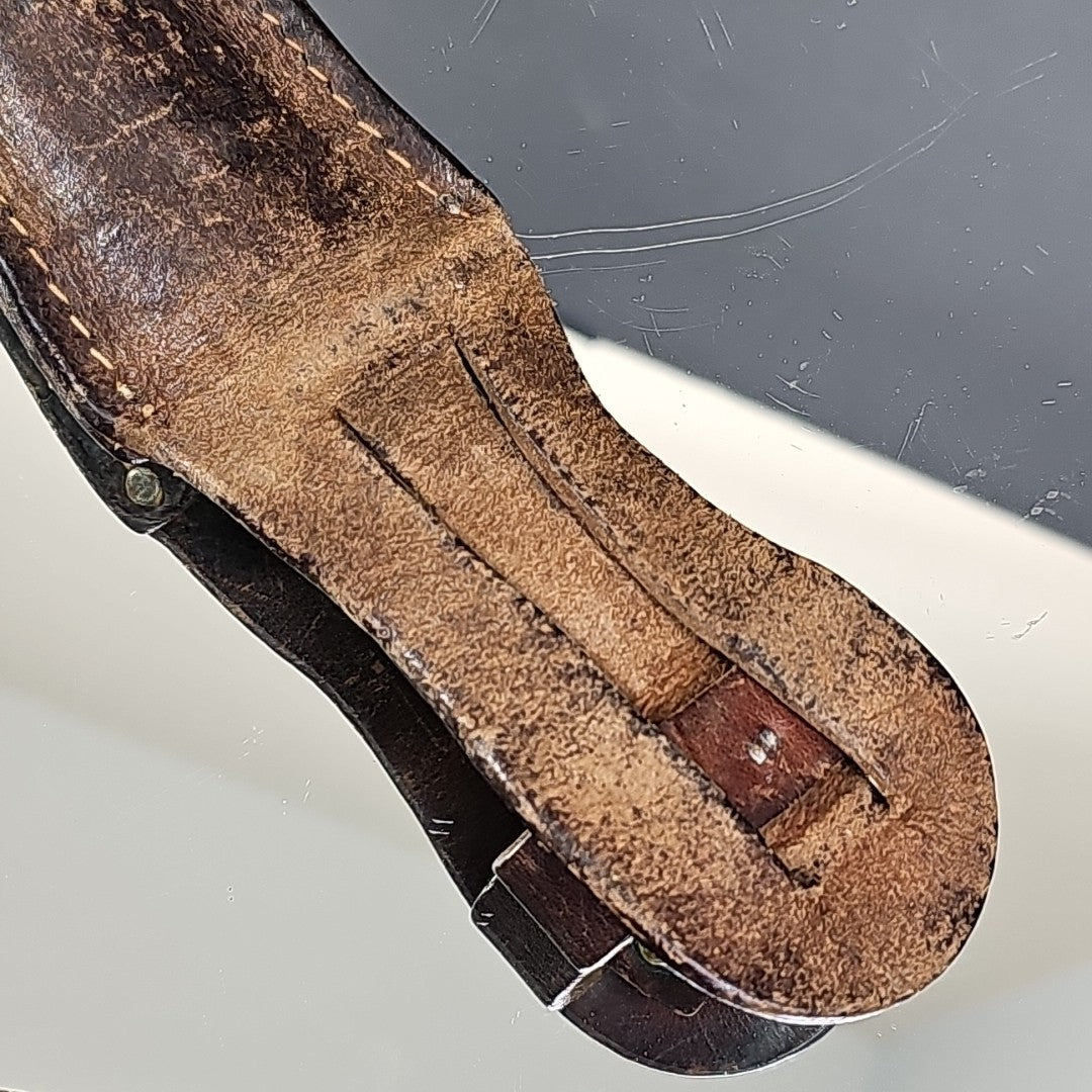 Solingen H 20 Germany Knife With Interesting Marking And Sheath Rare