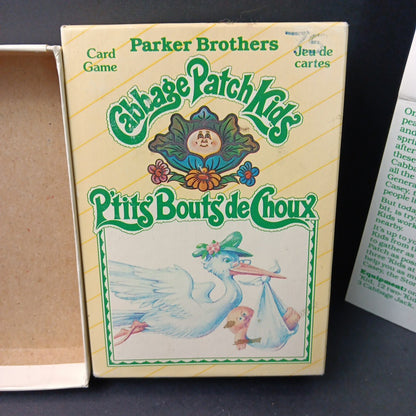 Vintage Parker Brother Cabbage Patch Kids CPK Card Game 1984 Complete in Box