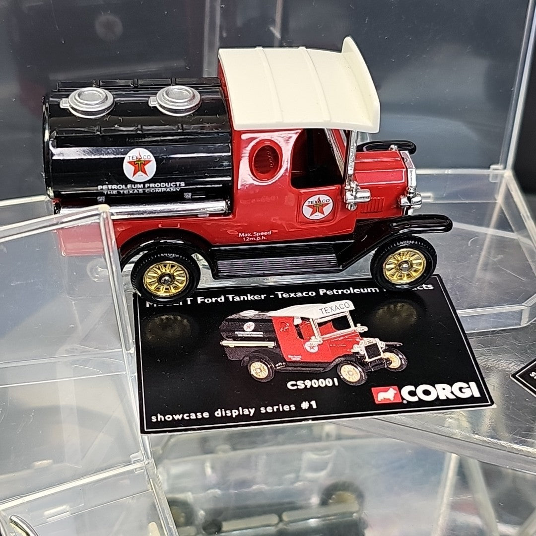 Corgi Diecast Showcase Series #1: 6pcs Cars Trucks Bus Tanker Texaco Delivery