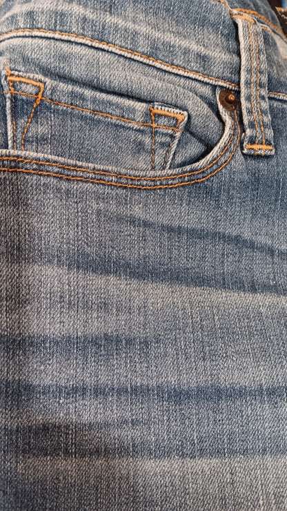 Size 6 / 28 Lucky Brand Sofi Capri Womens Jeans Stretchy CN