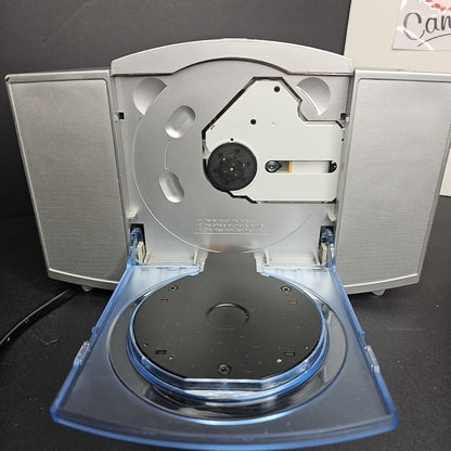 RCA Stereo CD Player Digital AM/FM Tuning Clock Radio RP3755 VTG CD Doesn't Spin