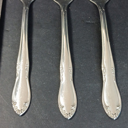 Set Of 3 Oneida Stainless Canada Forks