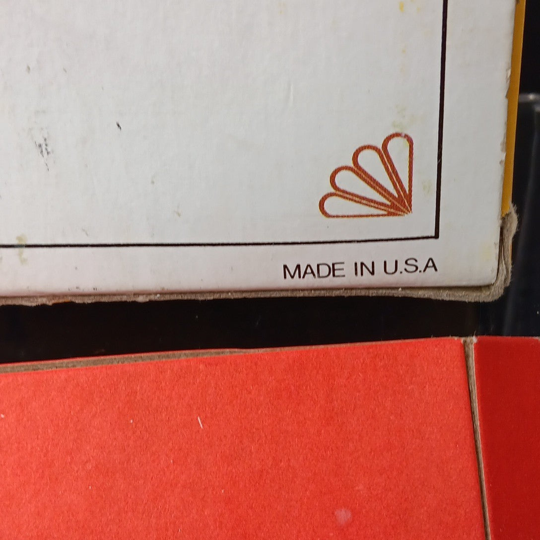 Ateco Pastry Decorating Set 334 c w/ Bag & 6 Metal Icing Tips Tubes Nozzles Vtg