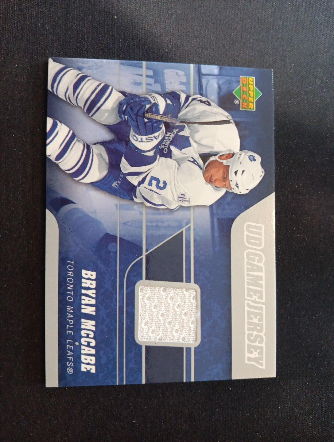 2006-07 Upper Deck Series 2 UD Game Jersey Bryan McCabe #J2-BR