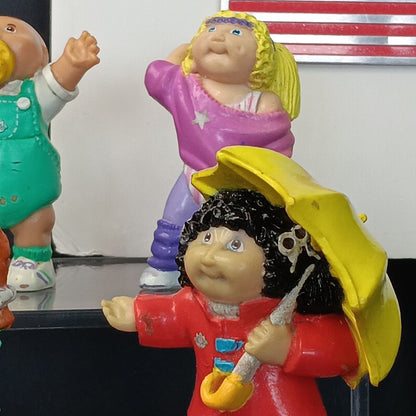 12pcs Cabbage Patch Action Figures Small Babies CPK Vintage Cake Toppers CN