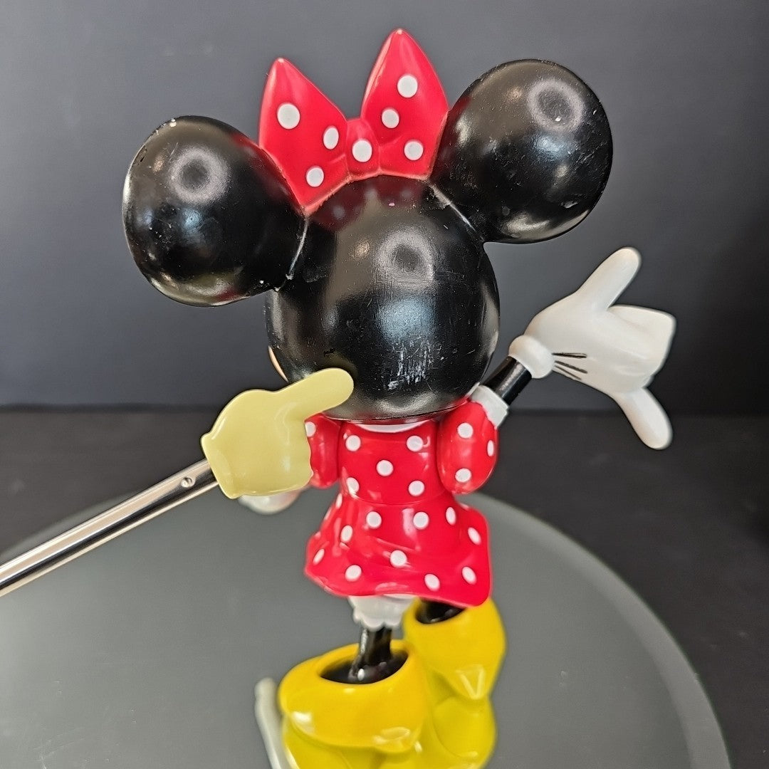 Vintage Minnie Mouse Articulated Figurine Walt Disney 8" Toy