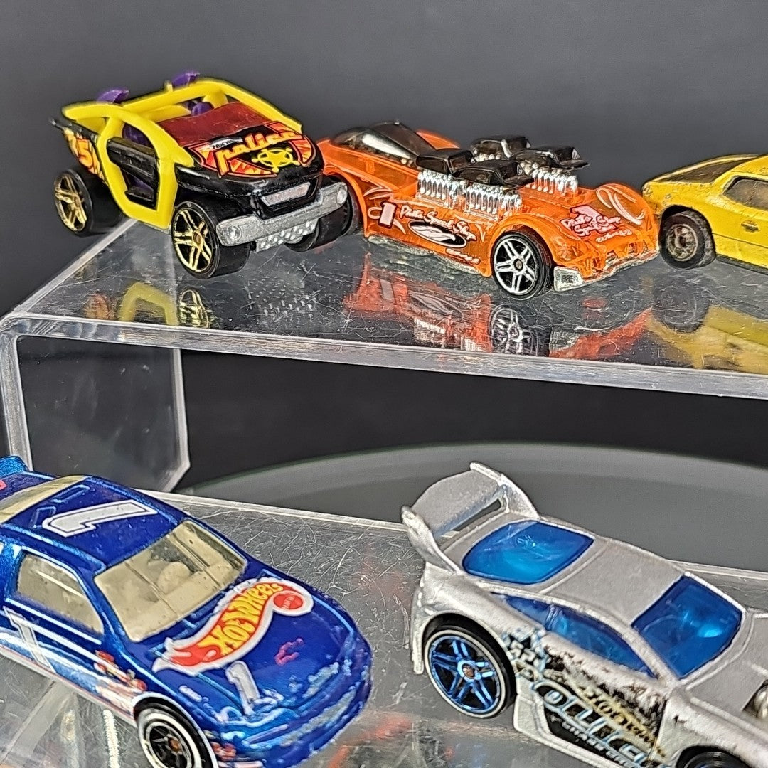 11 Hot Wheels Cars As Shown